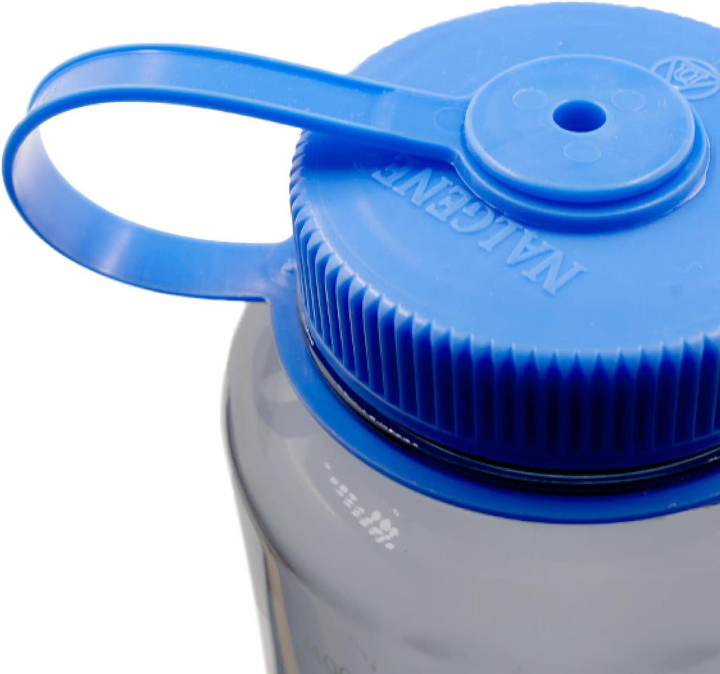 Nalgene Sustain Tritan BPA-Free Water  Made with Material Derived from 50% Plastic Waste (using ISCC certified mass balance), 48 OZ, Wide Mouth, Aubergine | GF2W