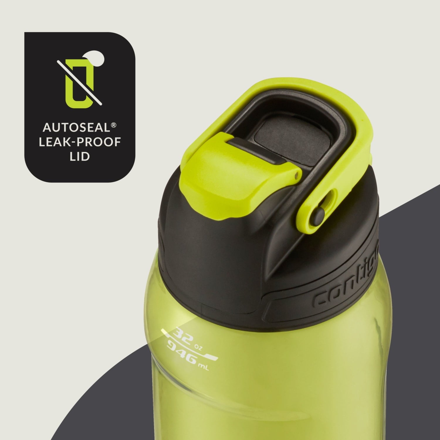 Contigo Fit Water Bottle with AUTOSEAL Lid, 32oz., Bolt | TCJG