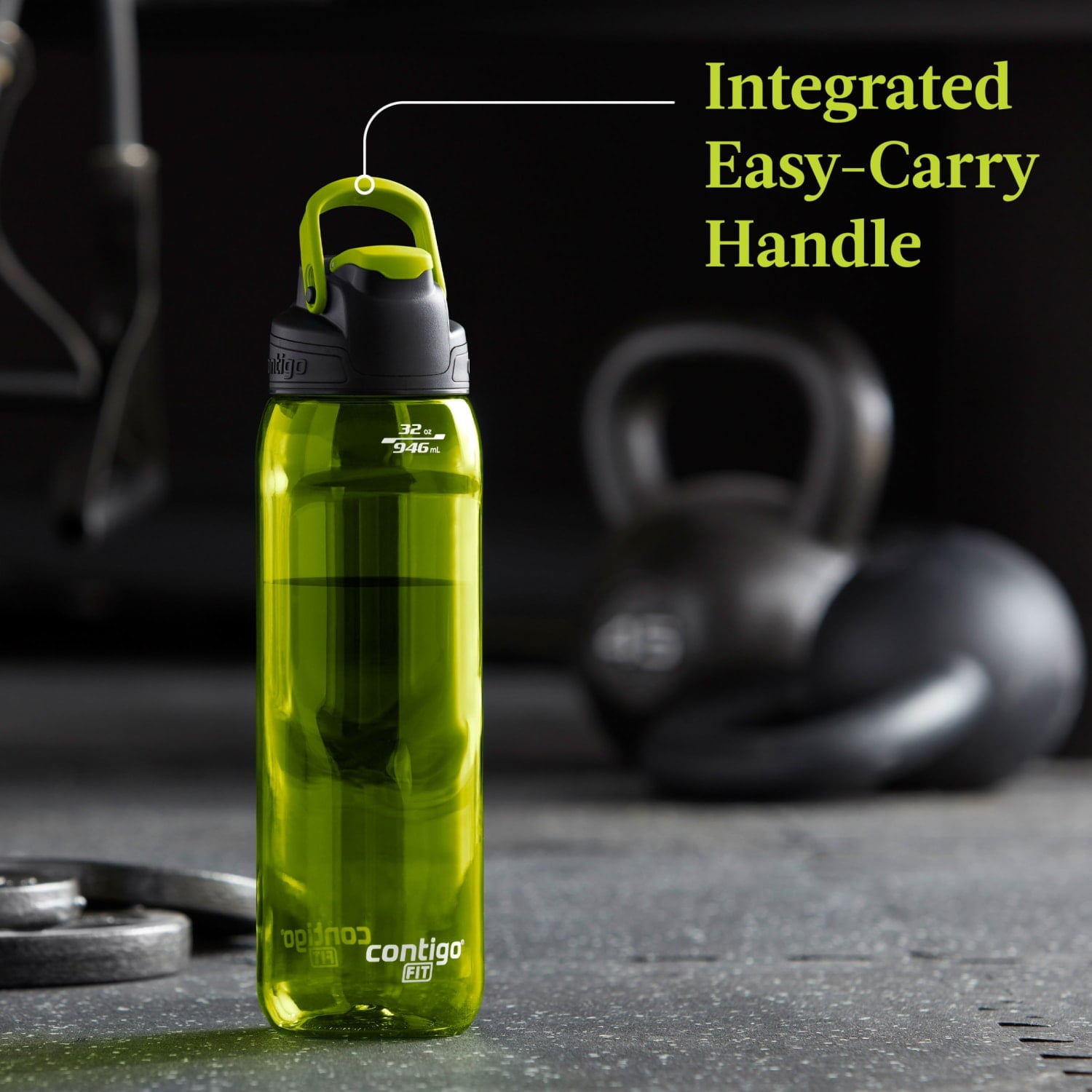 Contigo Fit Water Bottle with AUTOSEAL Lid, 32oz., Bolt | TCJG