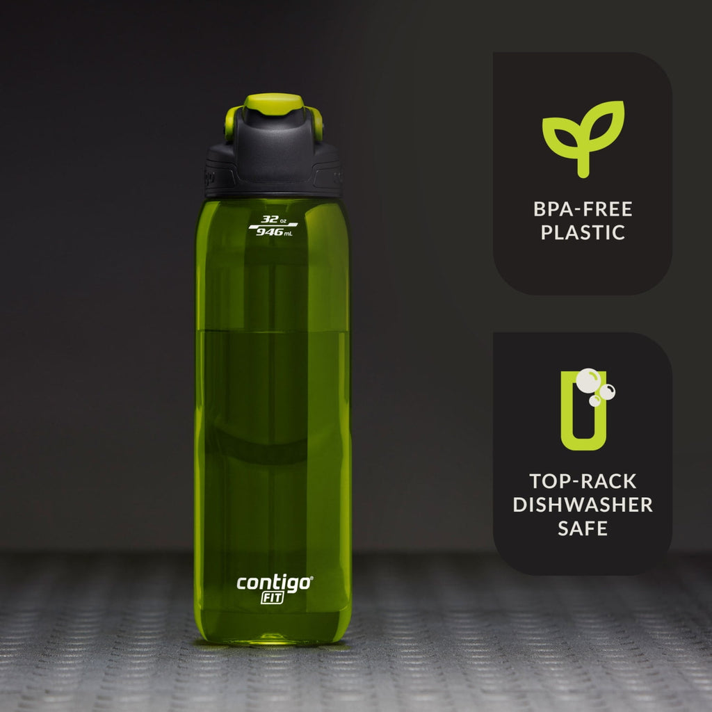 Contigo Fit Water Bottle with AUTOSEAL Lid, 32oz., Bolt | TCJG