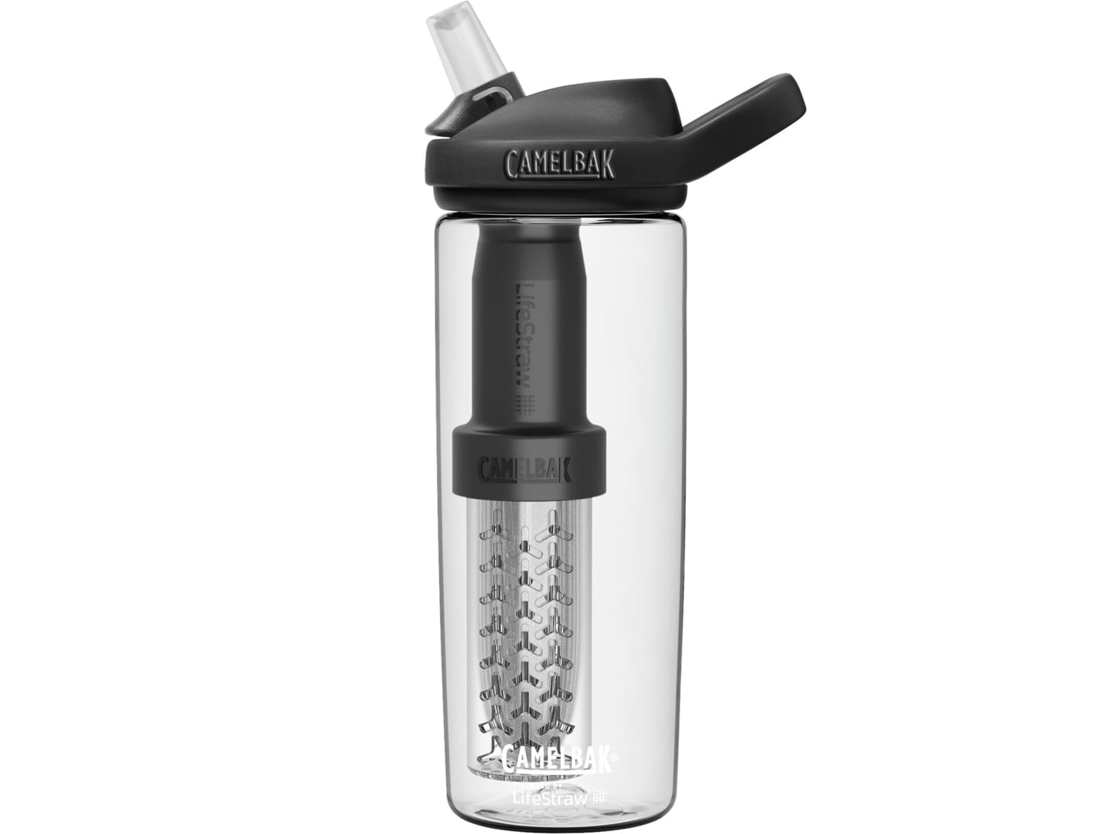 CamelBak eddy+ 20oz Bottle, filtered by LifeStraw, Clear | G7HO