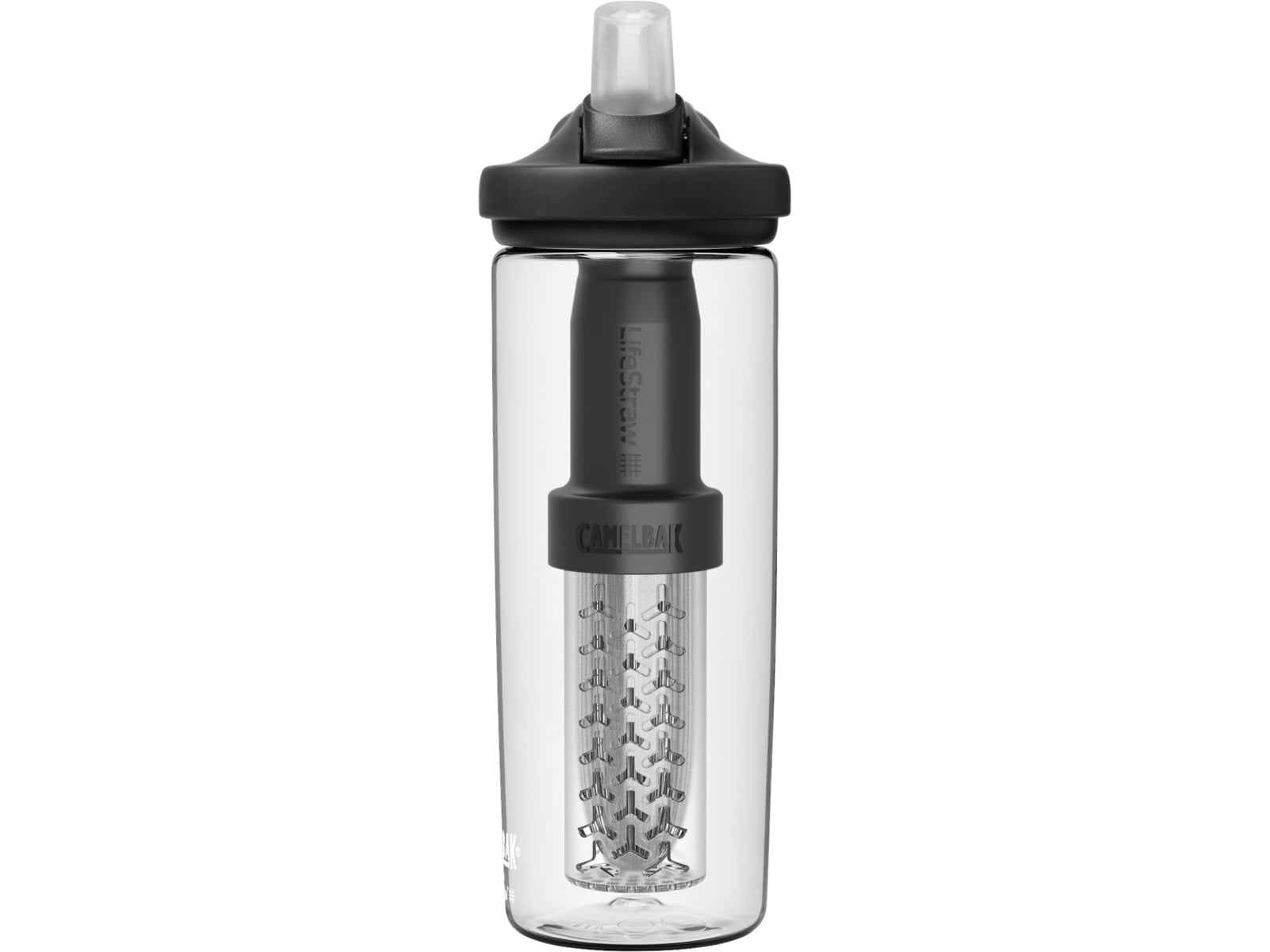 CamelBak eddy+ 20oz Bottle, filtered by LifeStraw, Clear | G7HO