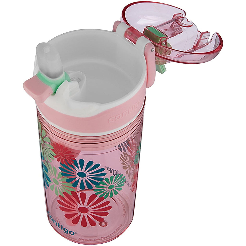Contigo 13 oz. Kid's Snack Hero Drink Tumbler - Ballet Slipper Pink with Flowers | 2GHC