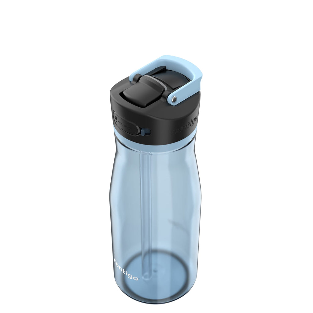 Contigo Ashland Water Bottle Bundle – Glacier Color, 32oz + 24oz Leakproof Autospout BPA-Free Set | RZER