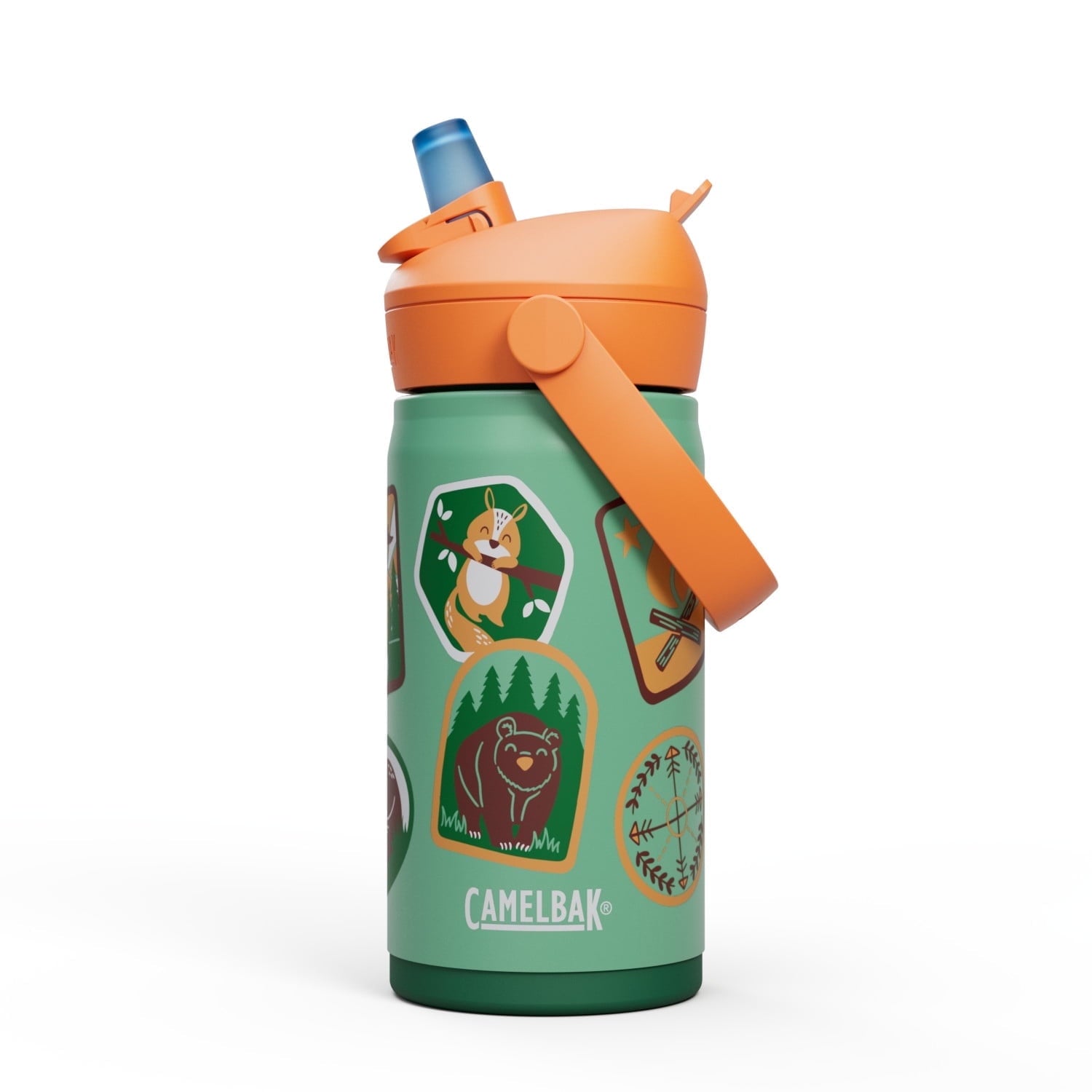 Camelbak Thrive™ Flip Straw Kids Stainless 12oz Water Bottle, Dino Jam | V585