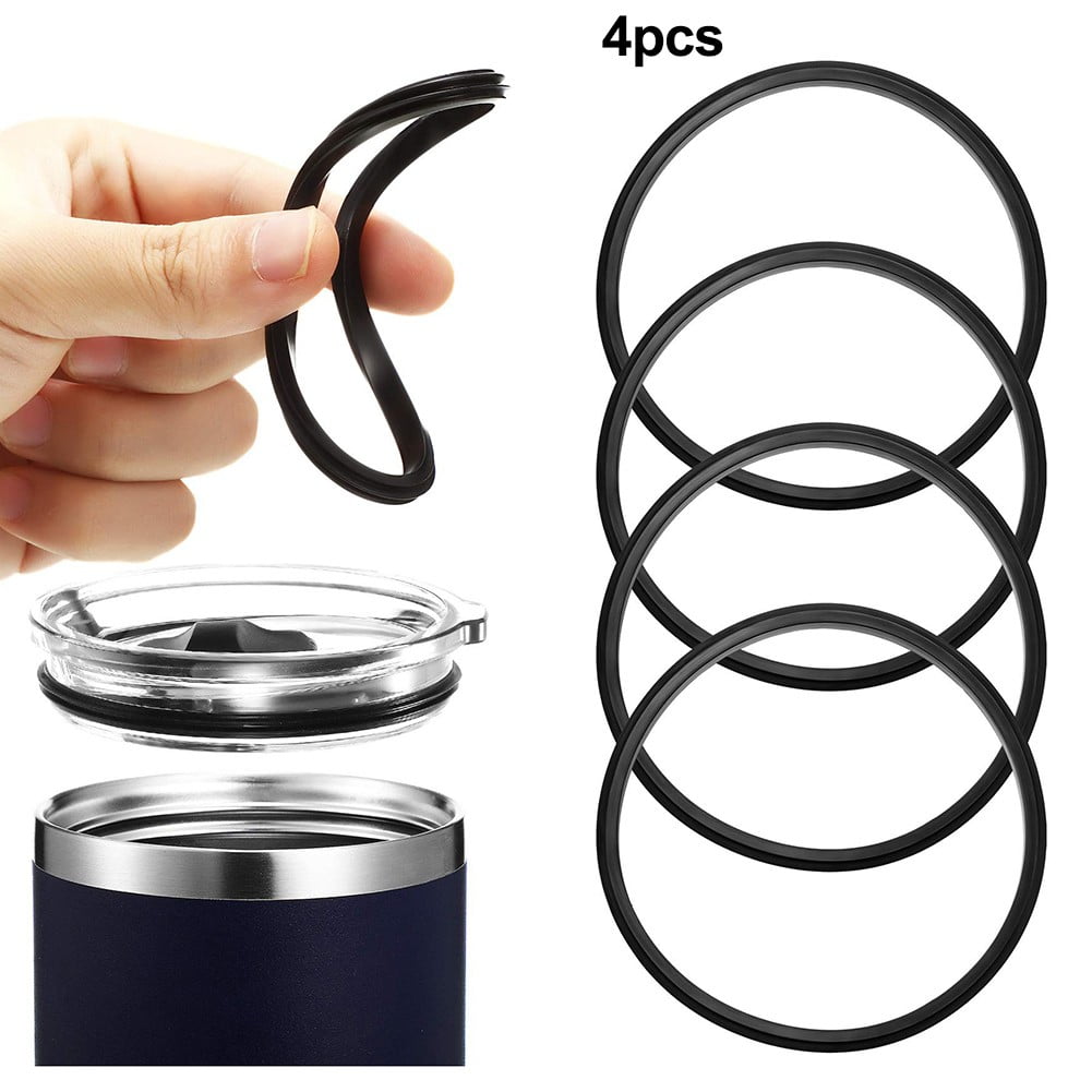 4 Pack Gaskets Compatible for Contigo Snapseal Byron Travel Mug 16oz &amp; 20oz, Replacement Rubber Seal for Contigo Snapseal Lid, Replacement Silicone Part for Contigo Coffee Travel Tumbler | WCLZ