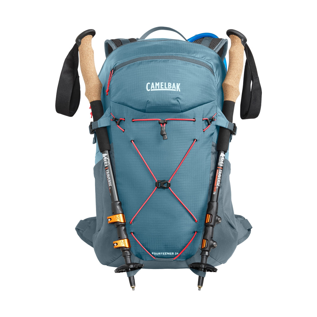 Camelbak Women's Fourteener™ 24 100oz, Smoke Blue/Fiery Coral | 8HOT