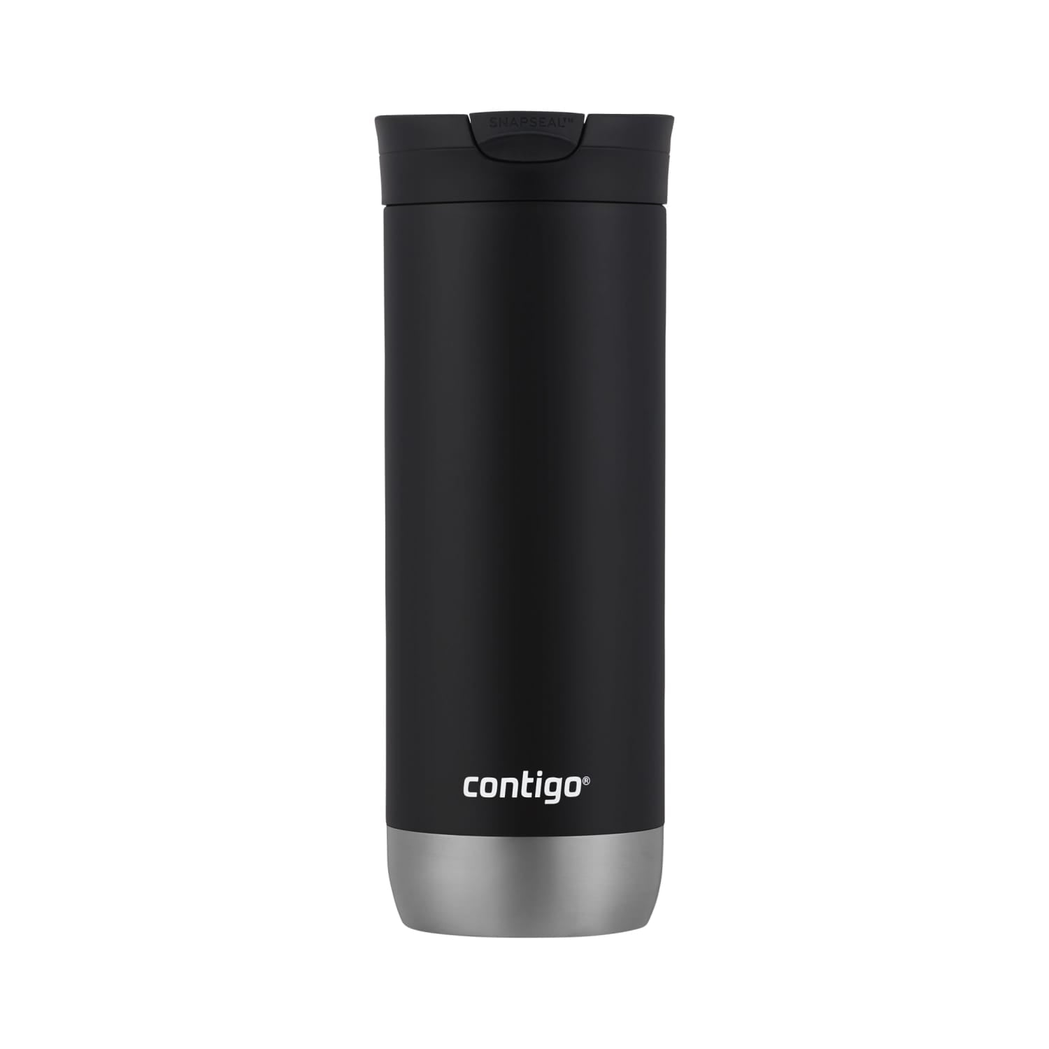Contigo 16 oz. Huron 2.0 SnapSeal Stainless Steel Travel Mug - Licorice | T096