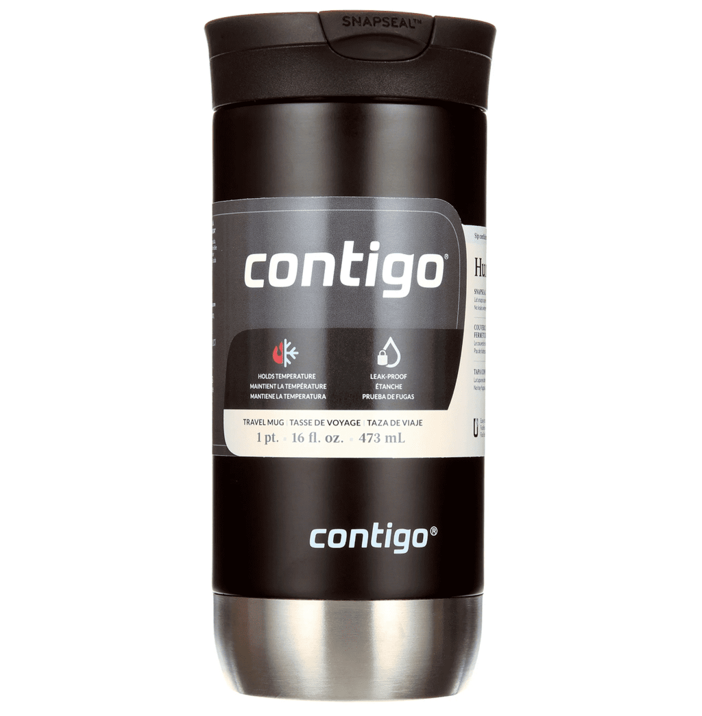 Contigo 16 oz. Huron 2.0 SnapSeal Stainless Steel Travel Mug - Licorice | T096
