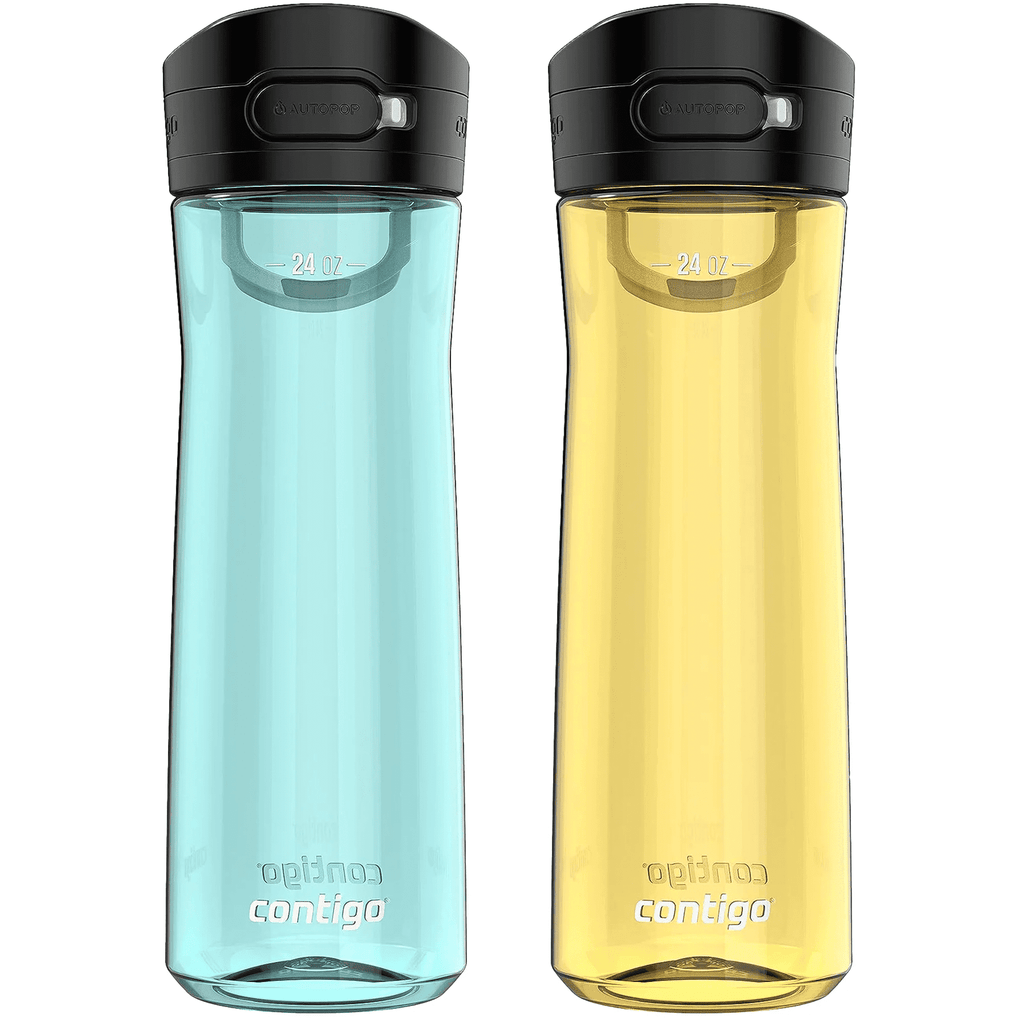 Contigo 24 oz. Jackson 2.0 Tritan Water Bottle 2-Pack - Jade Vine/Pineapple | AXSP