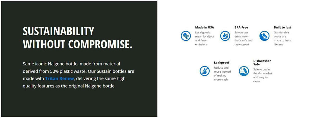 Nalgene 16oz Narrow Mouth Sustain Bottle | NWLG