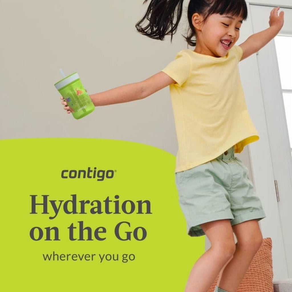Contigo Kid's 14 oz. Leighton Tumbler 2-Pack - Dogs Doing Things/Spacecraft | HUWX