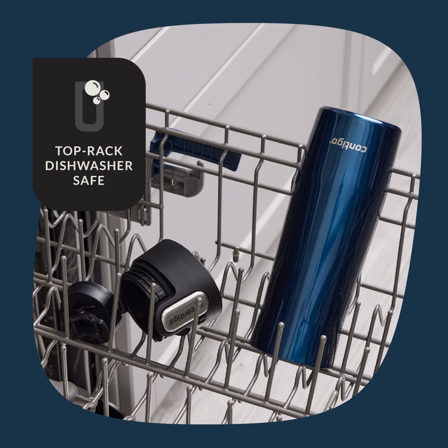 Contigo AUTOSEAL West Loop Vacuum-Insulated Stainless Steel Travel Mug with Easy-Clean Lid, 20 oz | 2V23
