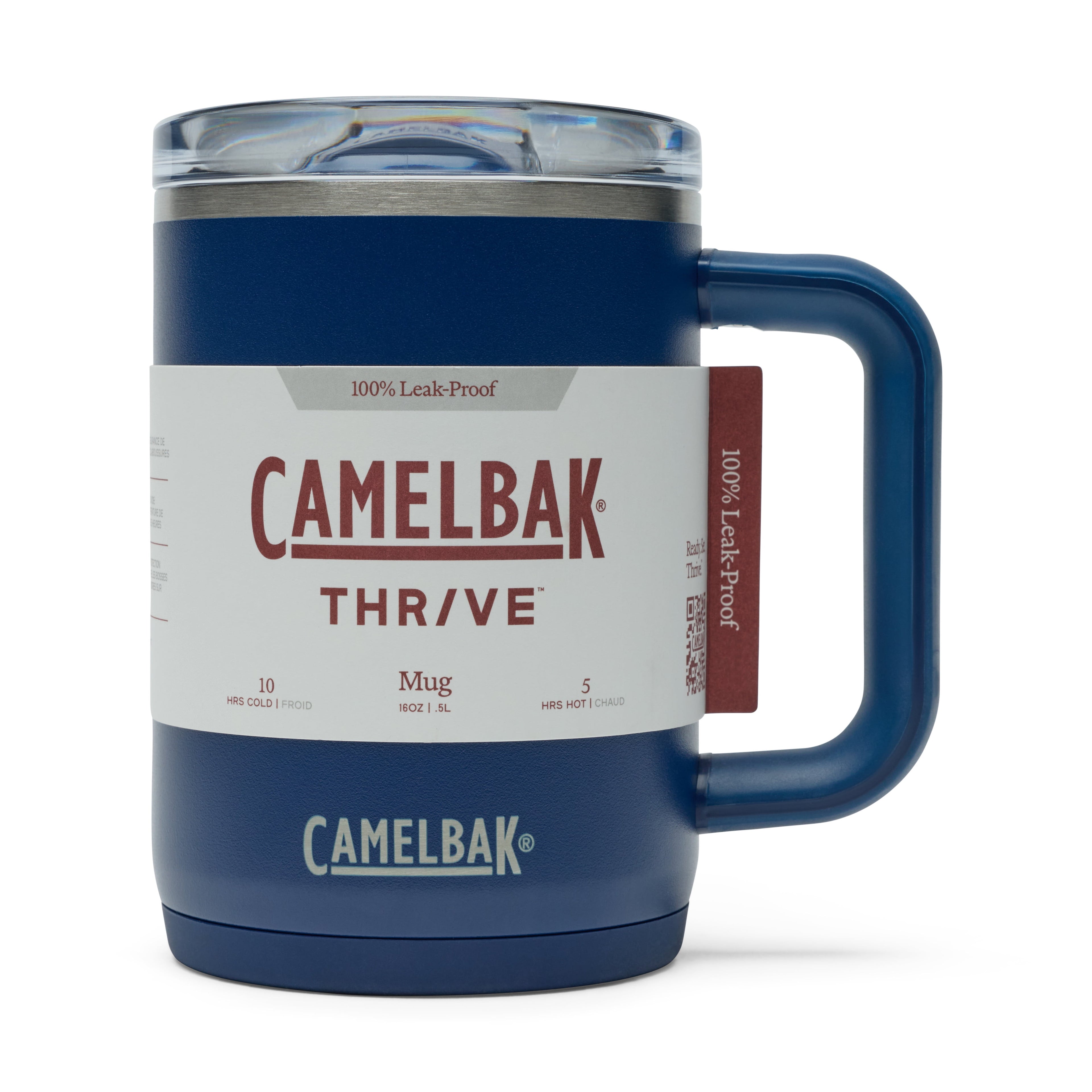Camelbak Thrive Mug, 16oz Stainless, Navy | H74U