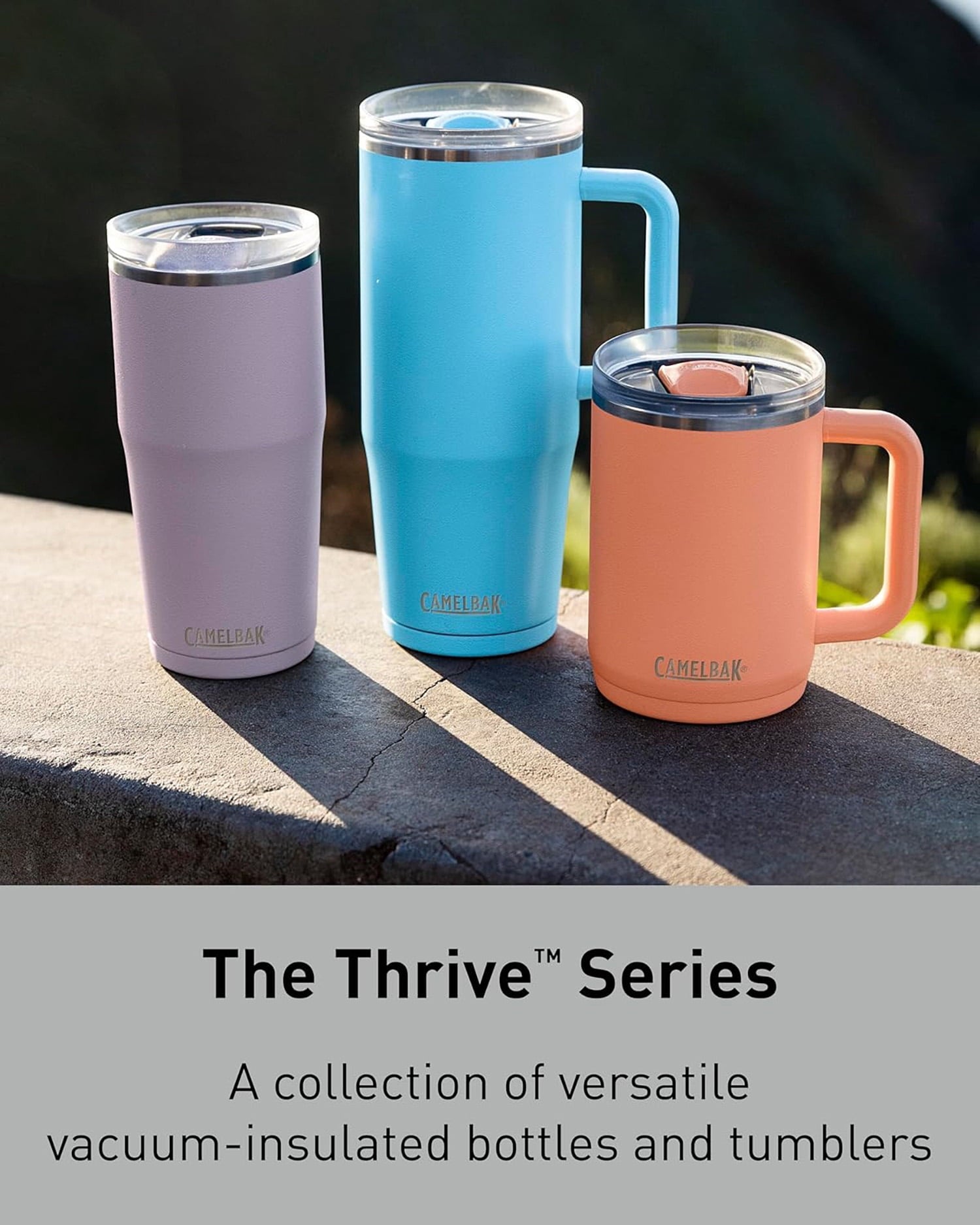 Camelbak Thrive Mug, 16oz Stainless, Navy | H74U