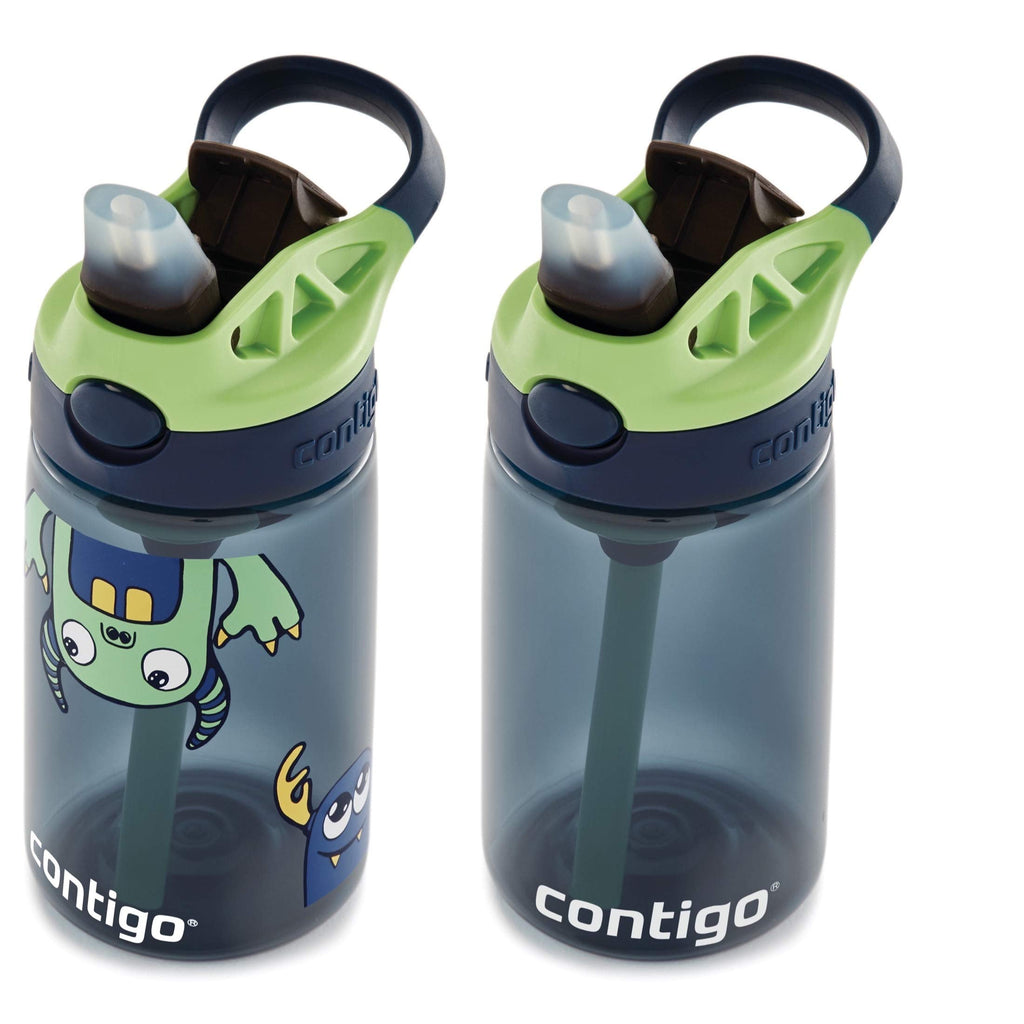 Contigo Kids 2-Pack Straw Water Bottle, 14 oz - Dinos/Sharks | 9OTI
