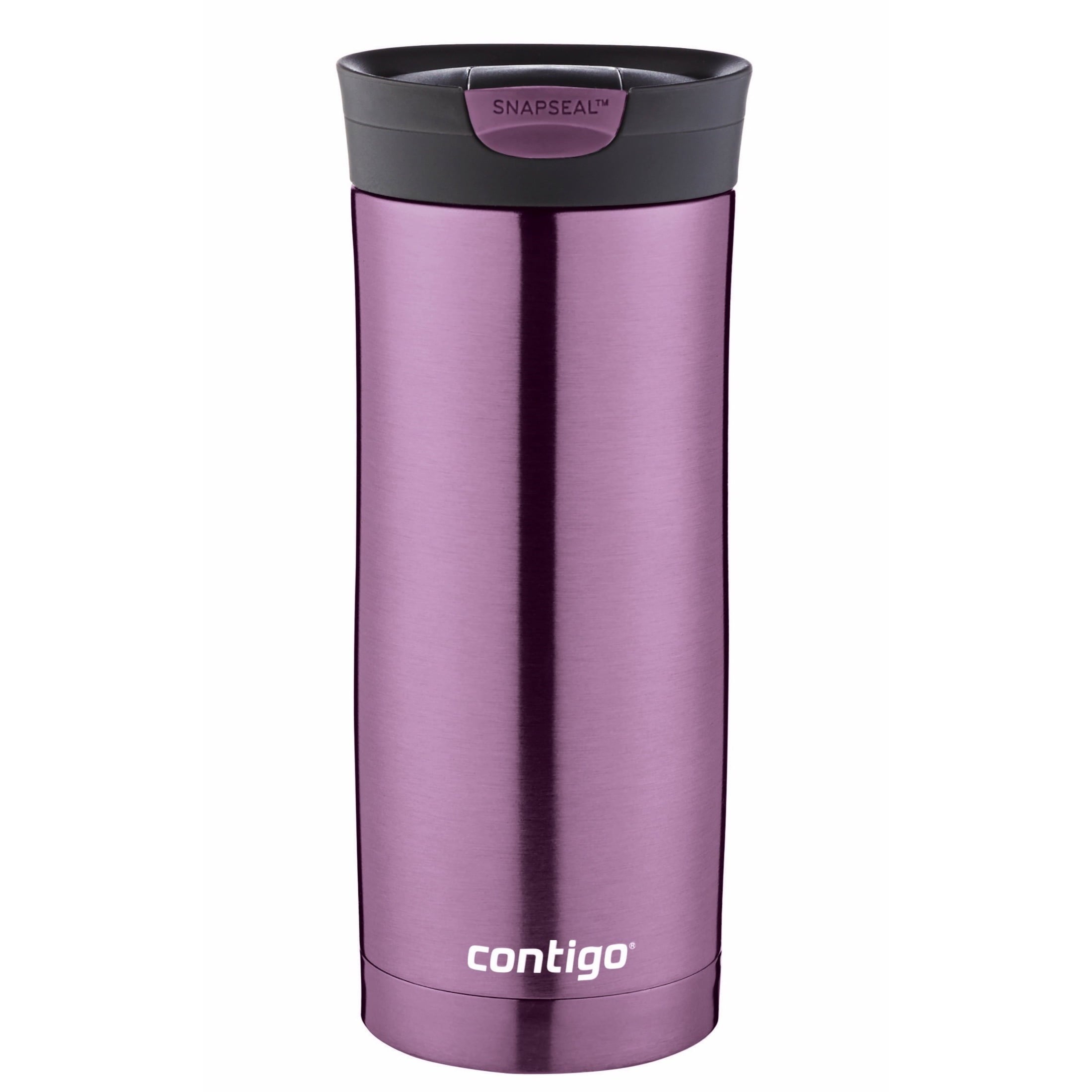 Contigo Byron Stainless Steel Travel Mug with SNAPSEAL Lid Purple Radiant Orchid, 16 fl oz. | 68AR