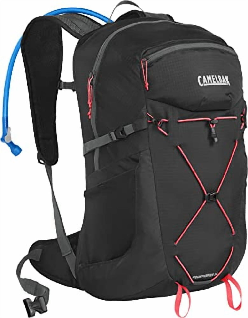 CAMELBAK WOMEN'S FOURTEENER 24 100OZ RESERVOIR HIKING - BLACK/FIERY CORAL | Z8RV