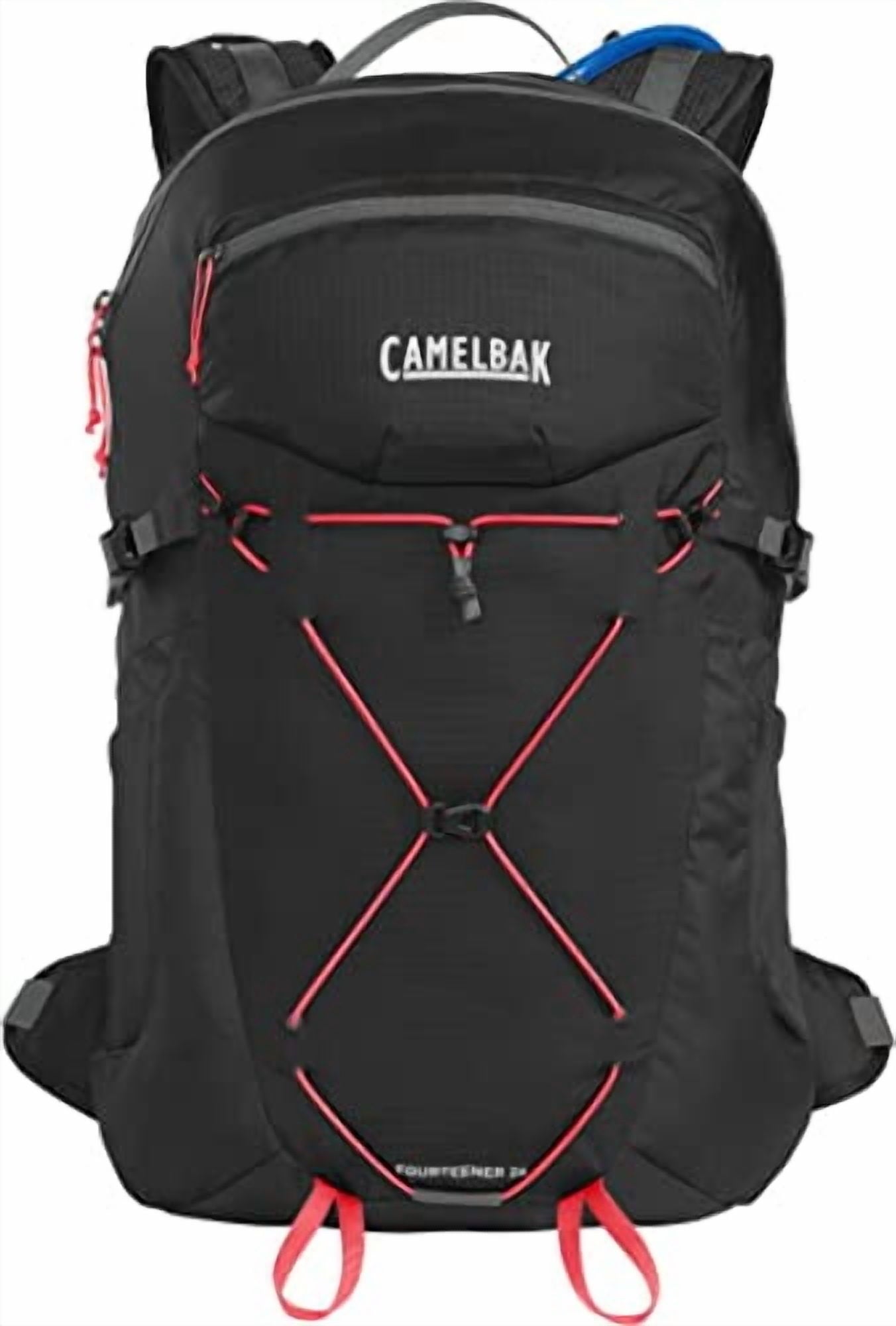 CAMELBAK WOMEN'S FOURTEENER 24 100OZ RESERVOIR HIKING - BLACK/FIERY CORAL | Z8RV