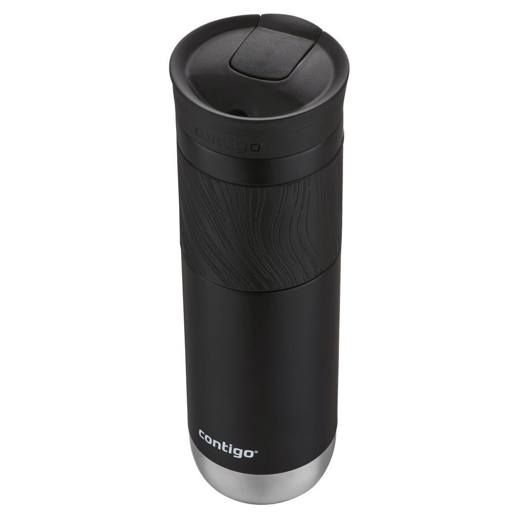 Contigo Byron 2.0 Stainless Steel Travel Mug with SNAPSEAL Lid and Grip in Black, 24 fl oz. | IA2O