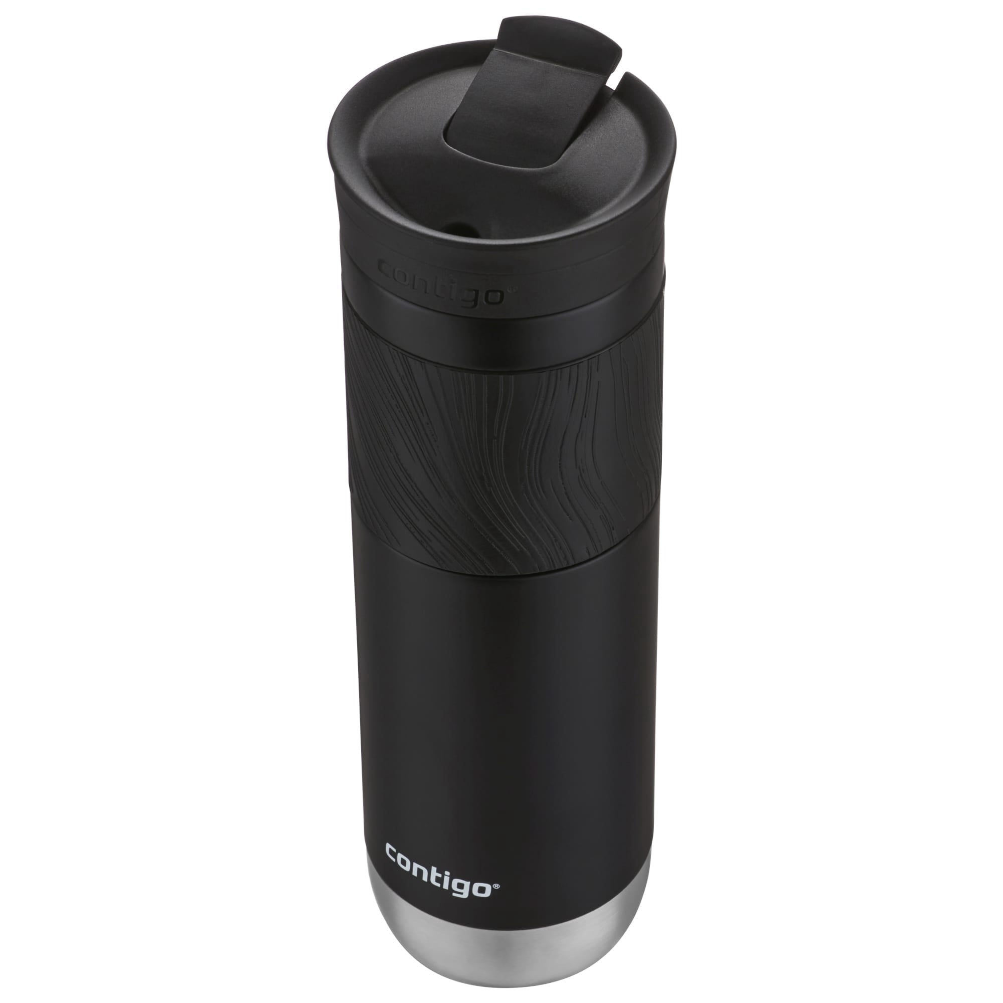 Contigo Byron 2.0 Stainless Steel Travel Mug with SNAPSEAL Lid and Grip in Black, 24 fl oz. | IA2O