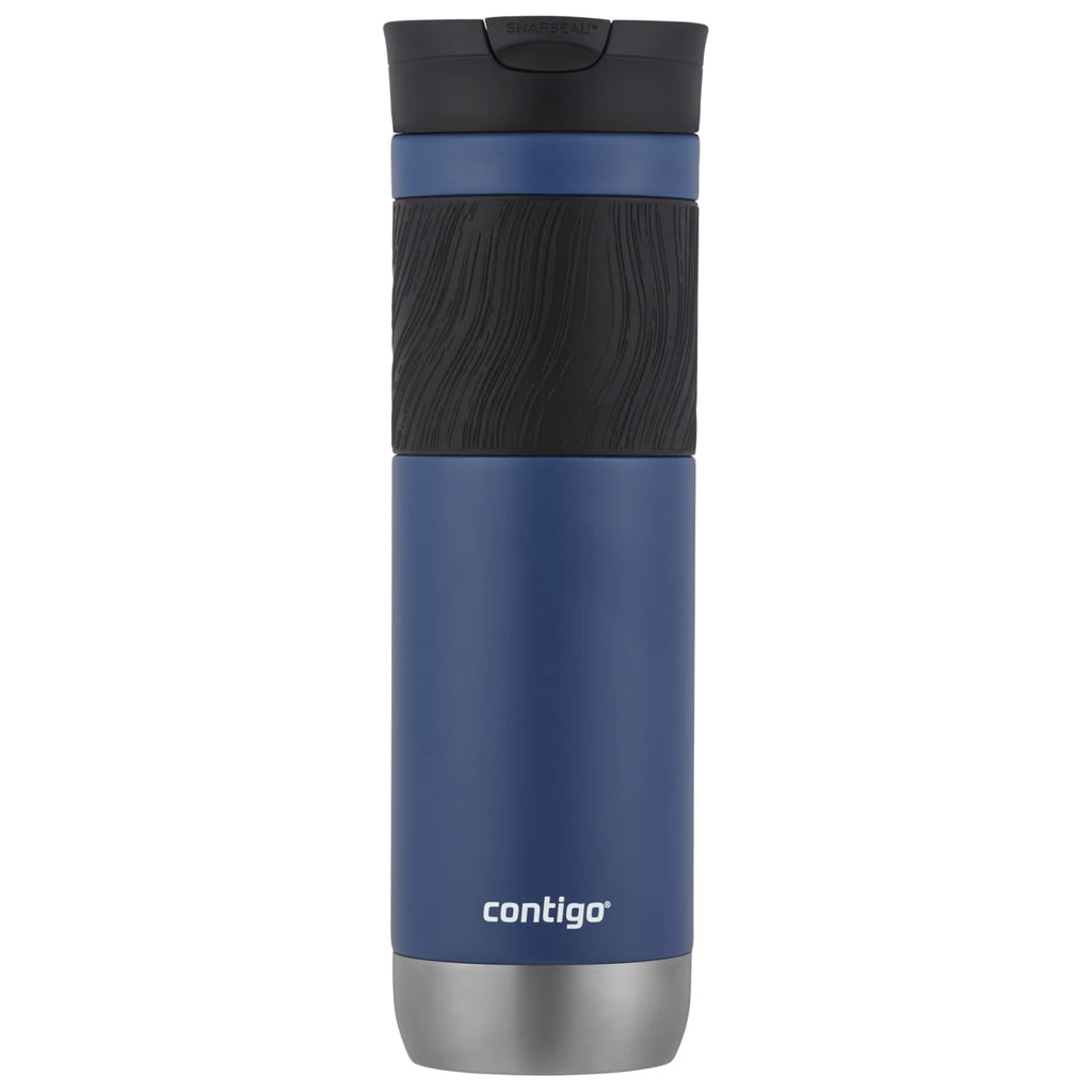 Contigo Byron 2.0 Stainless Steel Travel Mug with SNAPSEAL Lid and Grip in Black, 24 fl oz. | IA2O