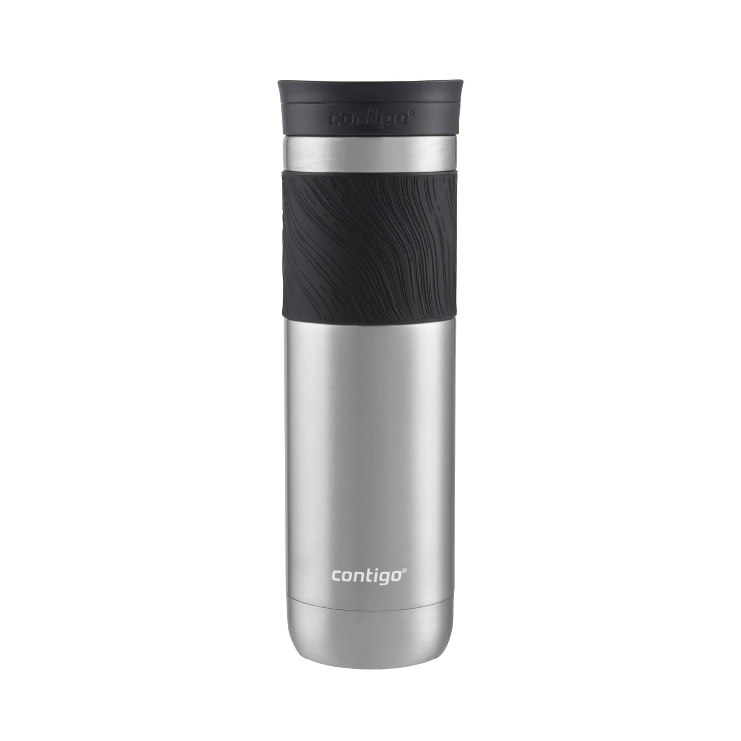 Contigo Byron 2.0 Stainless Steel Travel Mug with SNAPSEAL Lid and Grip in Black, 24 fl oz. | IA2O