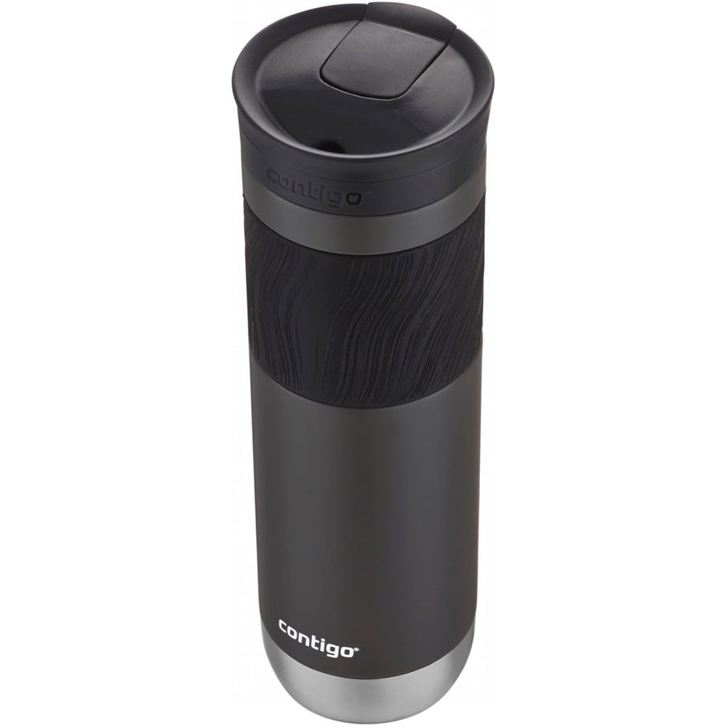 Contigo Byron 2.0 Stainless Steel Travel Mug with SNAPSEAL Lid and Grip in Black, 24 fl oz. | IA2O