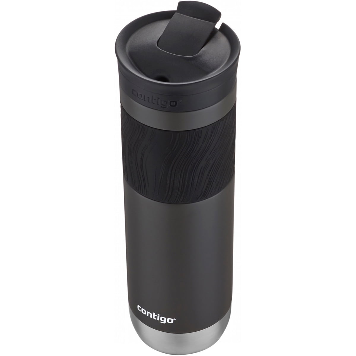 Contigo Byron 2.0 Stainless Steel Travel Mug with SNAPSEAL Lid and Grip in Black, 24 fl oz. | IA2O