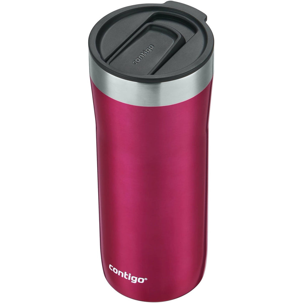 Contigo 24 oz. Streeterville Stainless Steel Tumbler with Straw - Dragon Fruit | WMAG