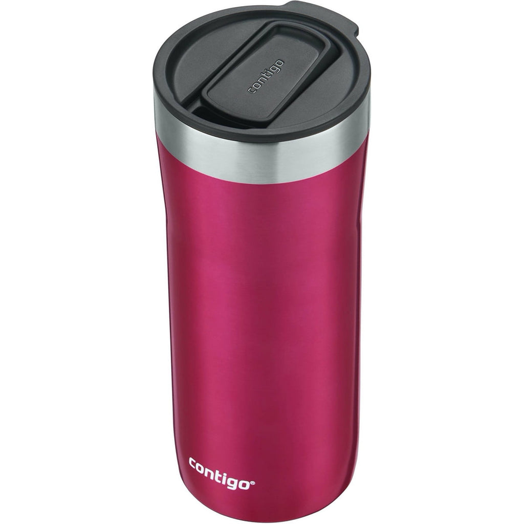 Contigo 24 oz. Streeterville Stainless Steel Tumbler with Straw - Dragon Fruit | WMAG