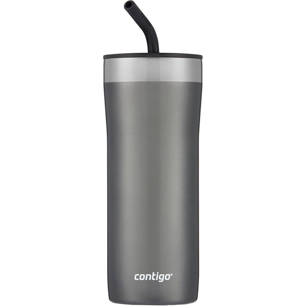 Contigo 24 oz. Streeterville Stainless Steel Tumbler with Straw - Dragon Fruit | WMAG