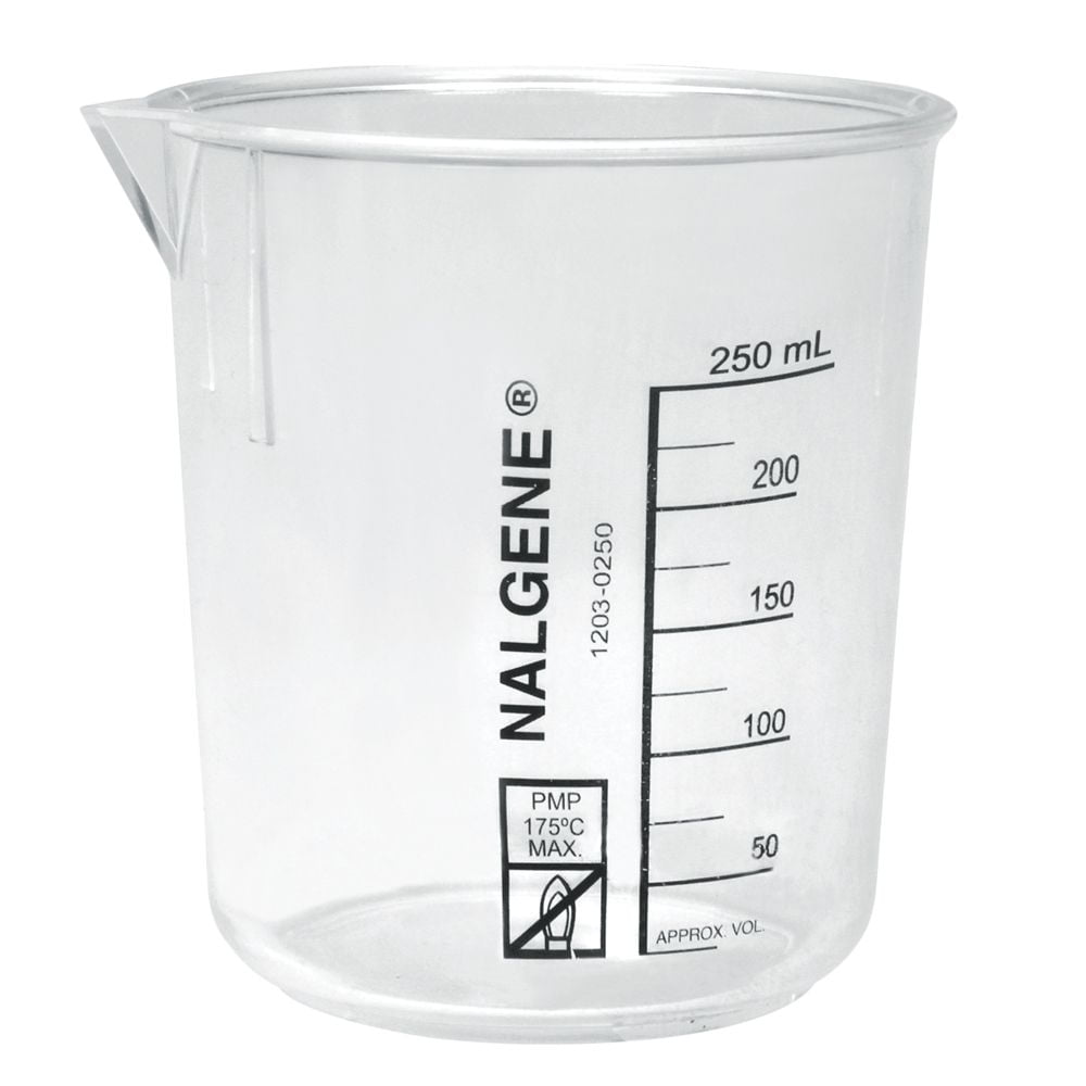 Nalgene Griffin Beaker, Low Form, Polymethylpentene, 250 Ml | H2Y2