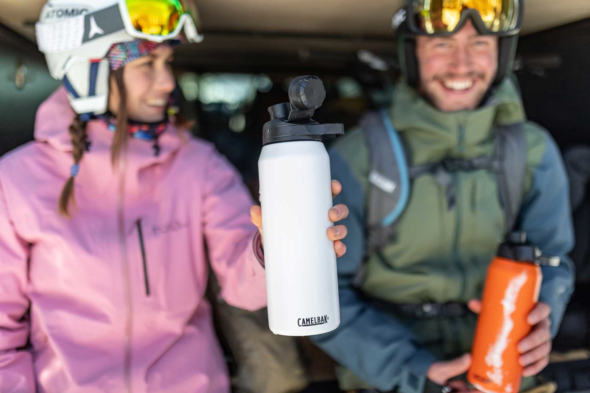 Camelbak Thrive™ Chug Stainless Steel Water Bottle 25oz, Black | TP5L