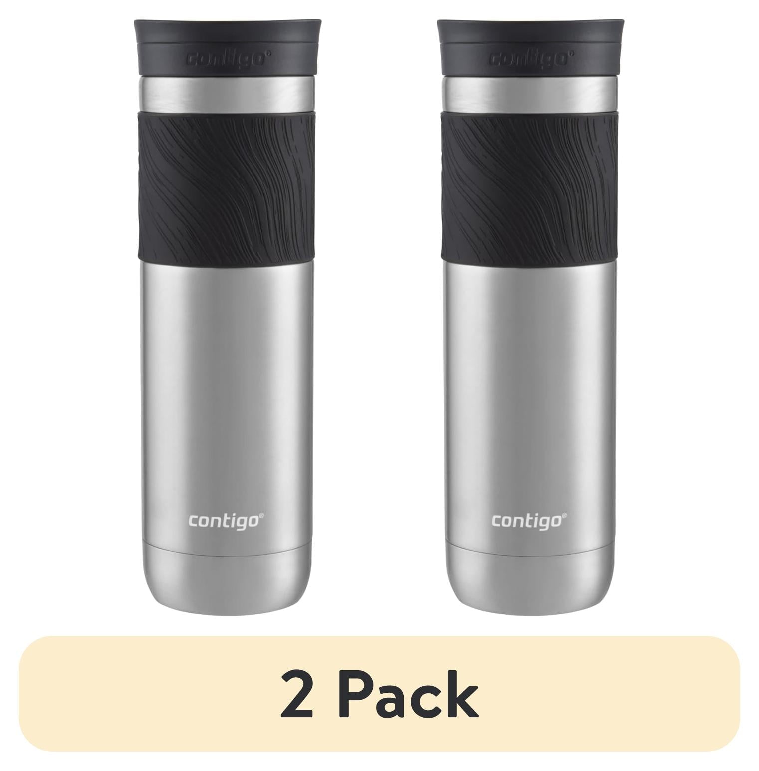 Contigo Byron 2.0 Stainless Steel Travel Mug with SNAPSEAL Lid and Grip in Black, 24 fl oz. | IA2O