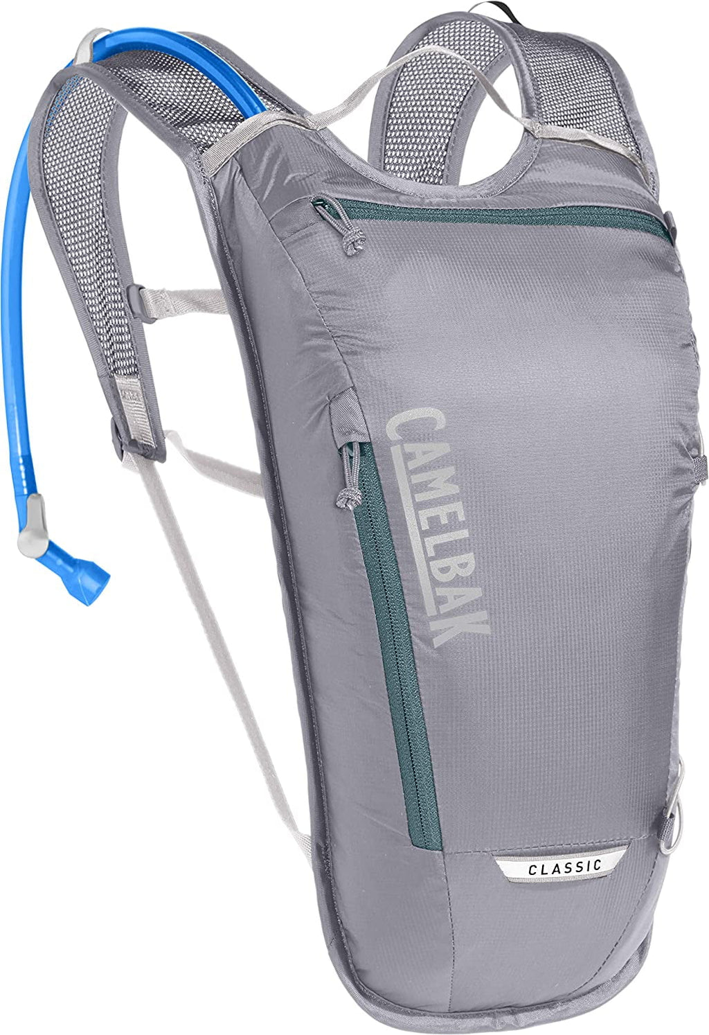 CamelBak Classic Light Bike Hydration Pack 70oz, Gunmetal/Hydro | V0HF