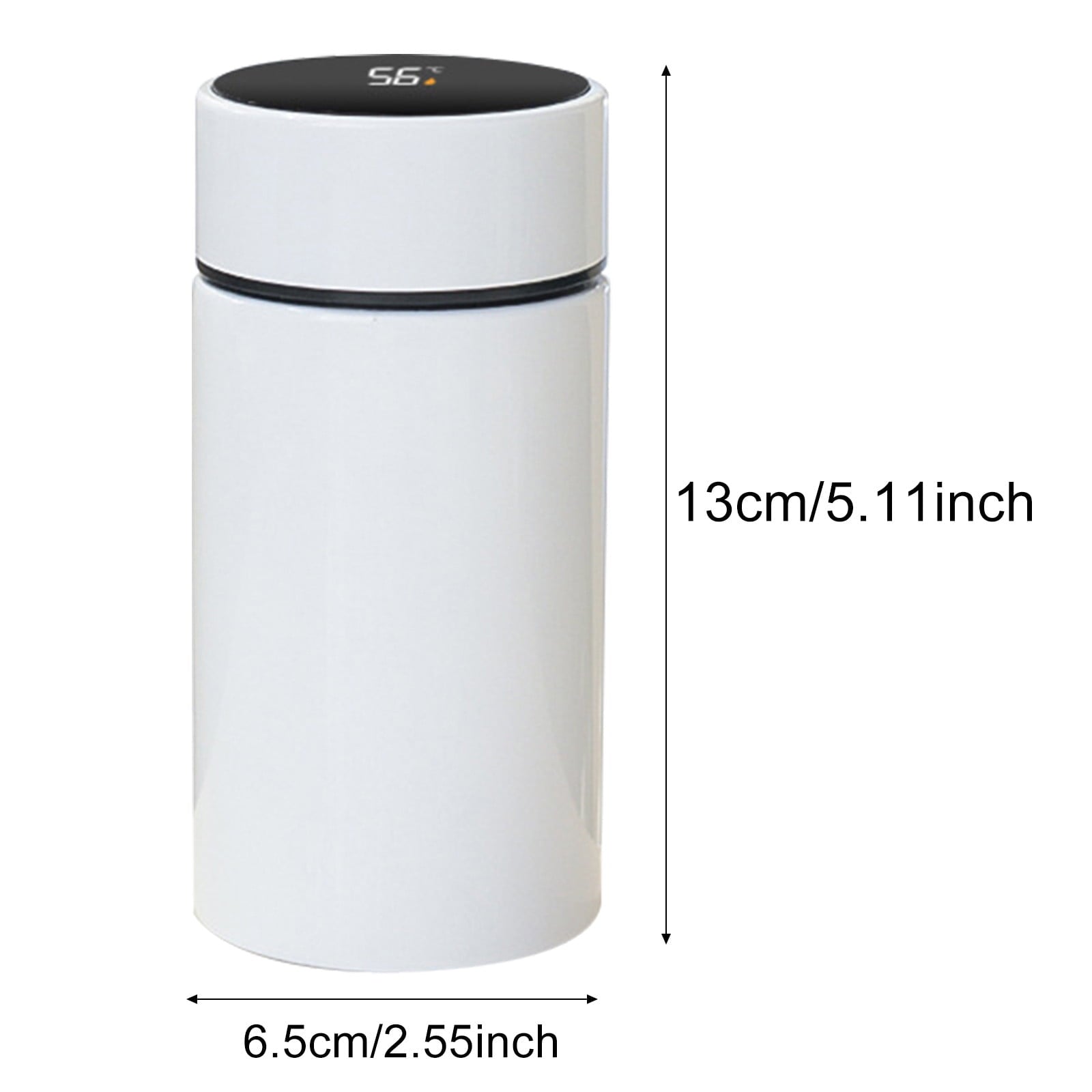 Stainless Steel Insulation Cup Cute Mini Portable Children Student Water Bottle Coffee Travel Mug LED Temperature Display Double Walled Vacuum Long Lasting Insulation | PU13