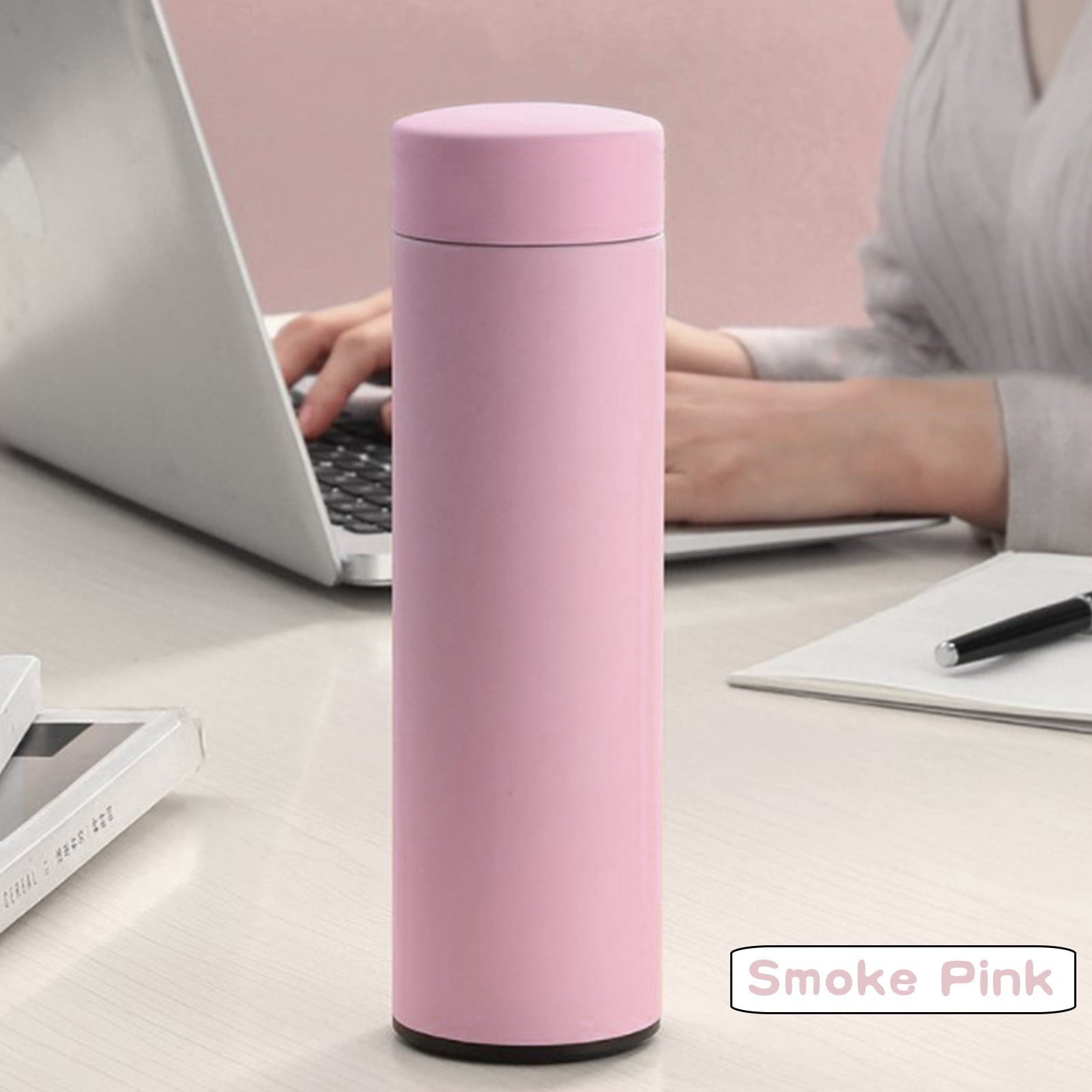 Stainless Steel Insulation Cup Cute Mini Portable Children Student Water Bottle Coffee Travel Mug LED Temperature Display Double Walled Vacuum Long Lasting Insulation | PU13