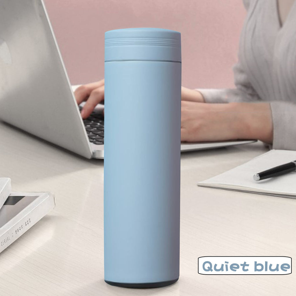 Stainless Steel Insulation Cup Cute Mini Portable Children Student Water Bottle Coffee Travel Mug LED Temperature Display Double Walled Vacuum Long Lasting Insulation | PU13