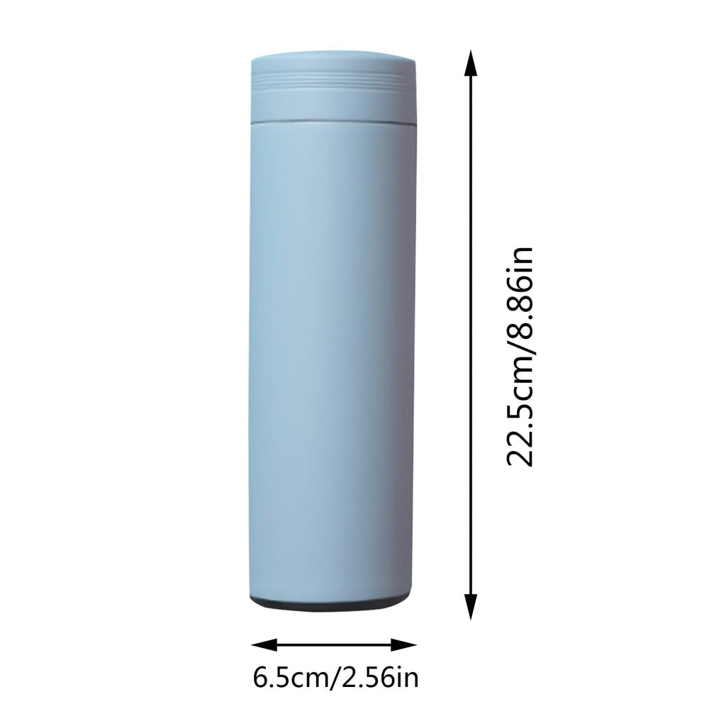 Stainless Steel Insulation Cup Cute Mini Portable Children Student Water Bottle Coffee Travel Mug LED Temperature Display Double Walled Vacuum Long Lasting Insulation | PU13