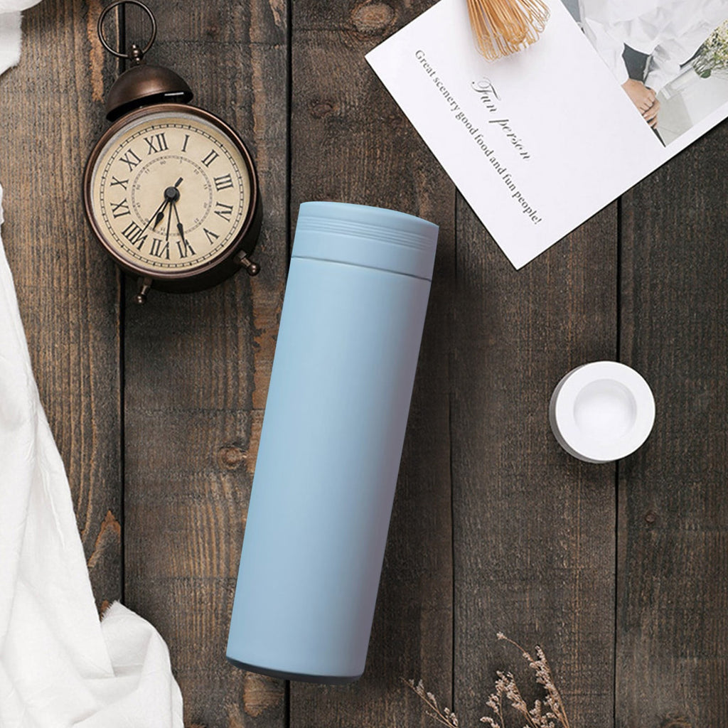 Stainless Steel Insulation Cup Cute Mini Portable Children Student Water Bottle Coffee Travel Mug LED Temperature Display Double Walled Vacuum Long Lasting Insulation | PU13