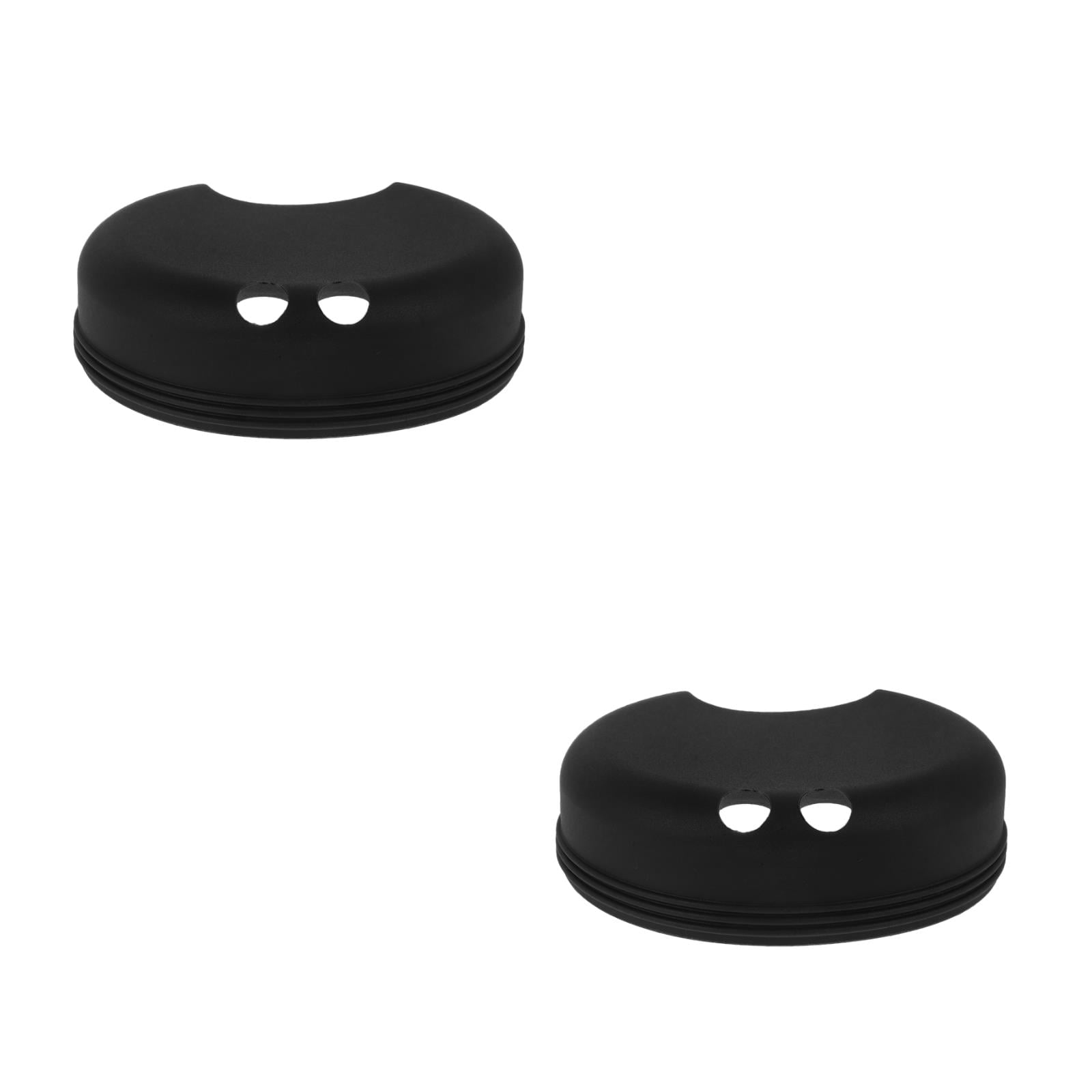 Masteelf 2pcs Splash Guarding Lid For Wide Mouth Bottle  Water Cup Anti-spill Intended Accessory Water Cup Lid Spill-proof Cap For Water Cup Compatible For Nalgene Easy Sipper | MZX7