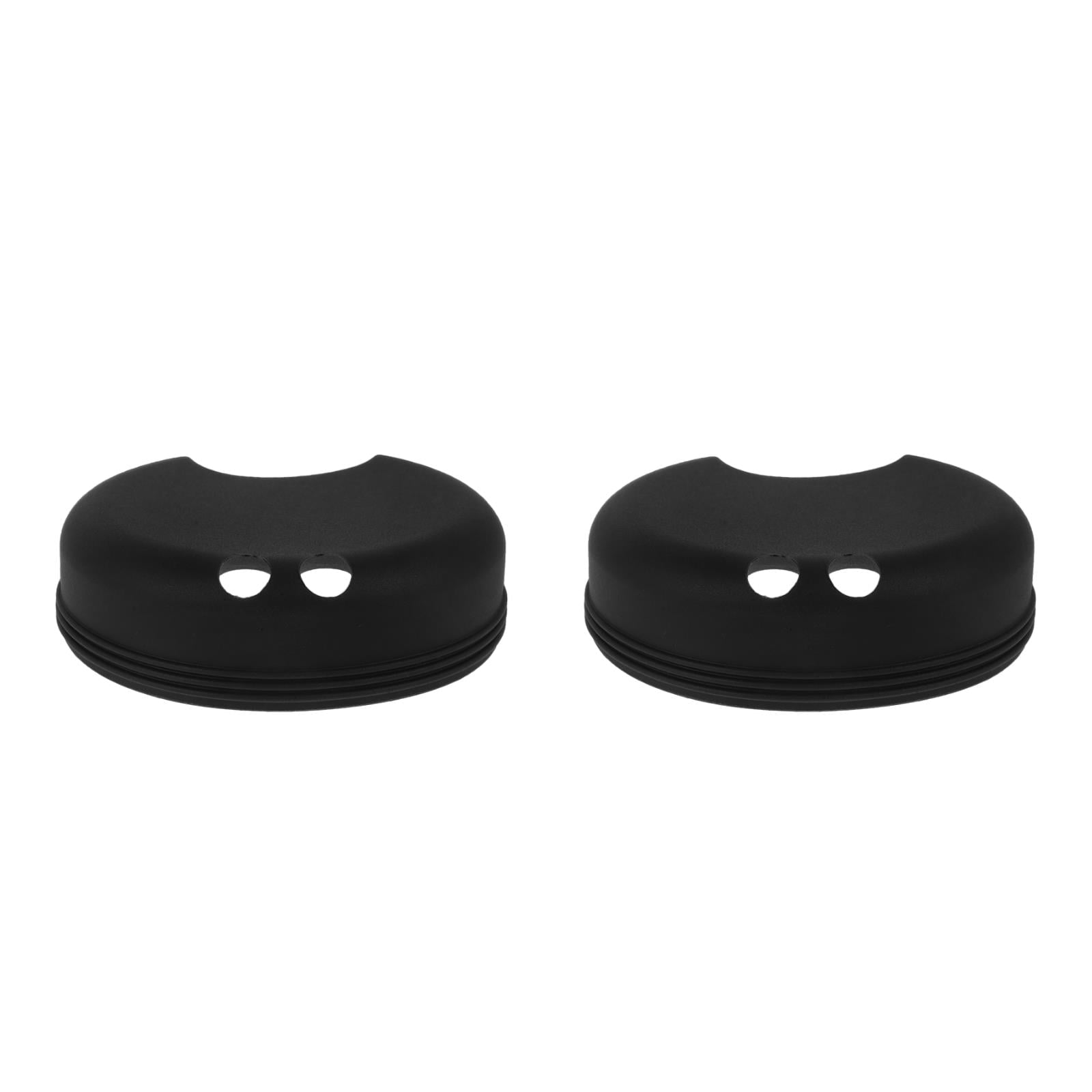 Masteelf 2pcs Splash Guarding Lid For Wide Mouth Bottle  Water Cup Anti-spill Intended Accessory Water Cup Lid Spill-proof Cap For Water Cup Compatible For Nalgene Easy Sipper | MZX7