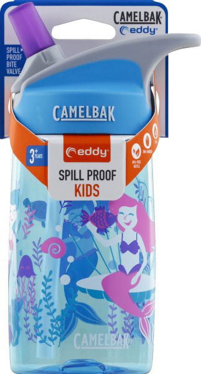 camelbak eddy kids water bottle, magical mermaids, .4 l | 5EQY