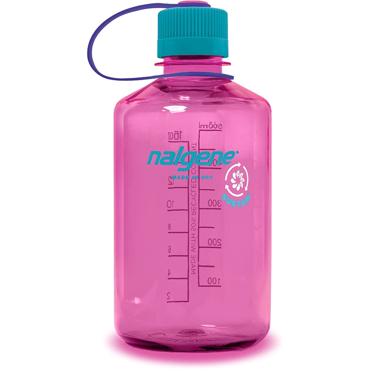 Nalgene Sustain 16 oz. Narrow Mouth Water Bottle - Cornflower Blue | 7G3R