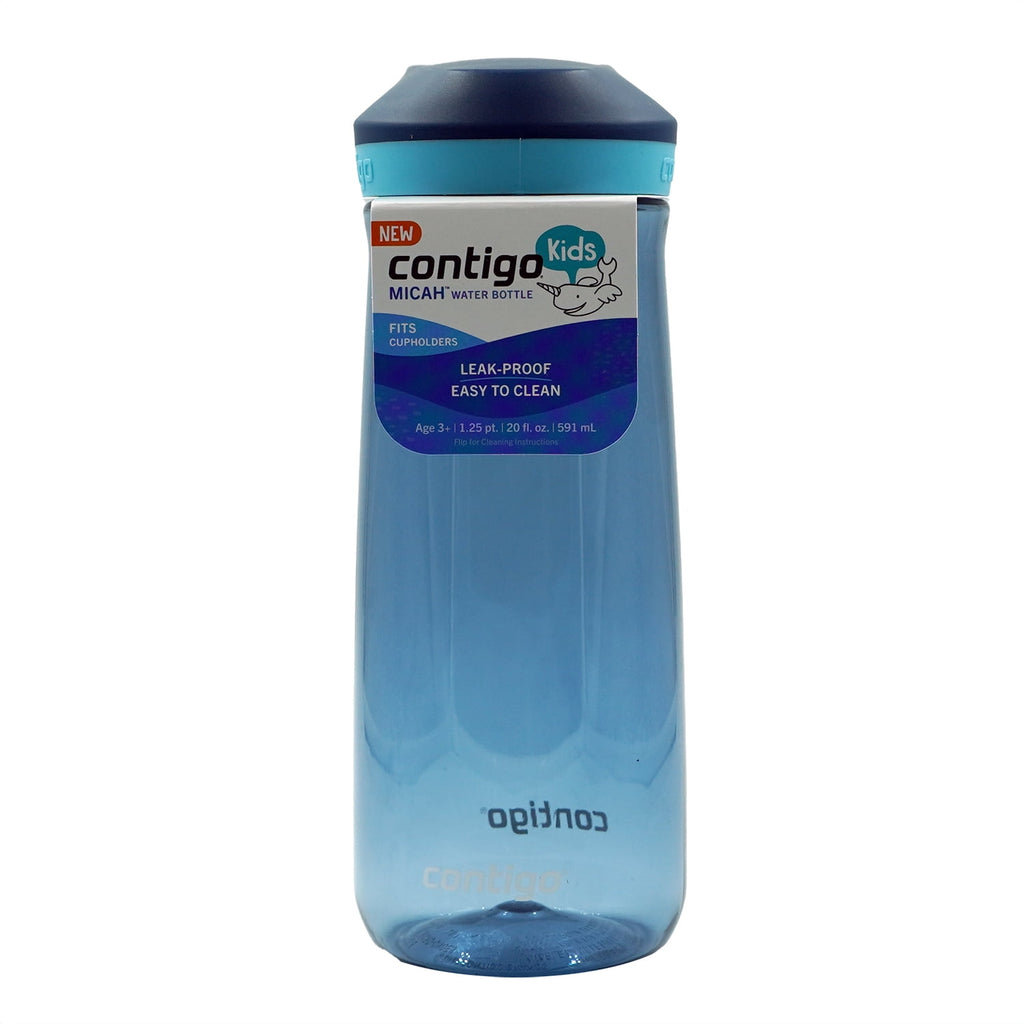 Contigo Kid's 20 oz. Micah Water Bottle w/ Simple Lid - Pineapple/Cool Lime | 0UL1