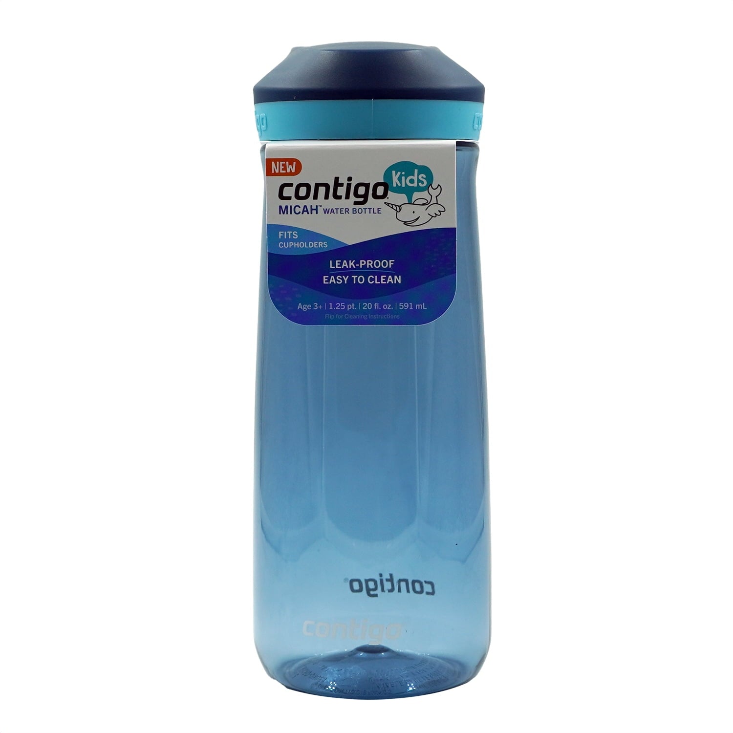 Contigo Kid's 20 oz. Micah Water Bottle w/ Simple Lid - Pineapple/Cool Lime | 0UL1