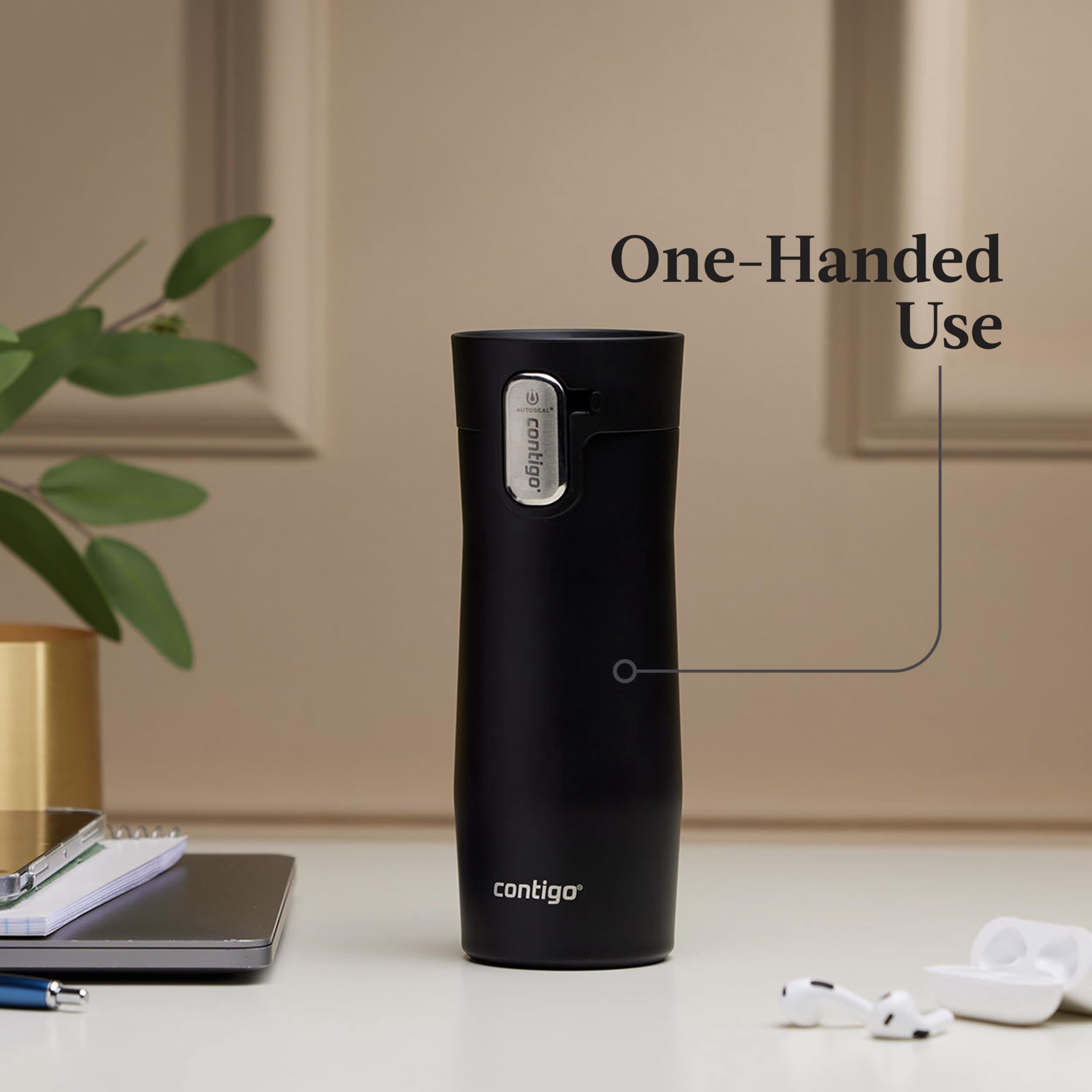 Autoseal West Loop Vacuum-insulated Stainless Steel Travel Mug With Easy-clean Lid 20 Oz Sake | JWYP