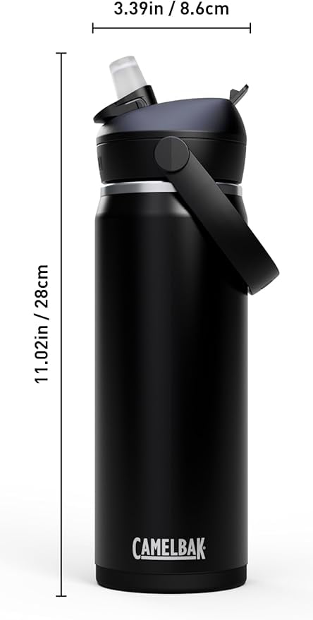 CamelBak Thrive™ Flip Straw Insulated Stainless Steel Water Bottle, 20oz, Moss | EP1V