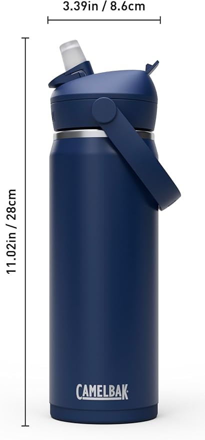 CamelBak Thrive™ Flip Straw Insulated Stainless Steel Water Bottle, 20oz, Moss | EP1V